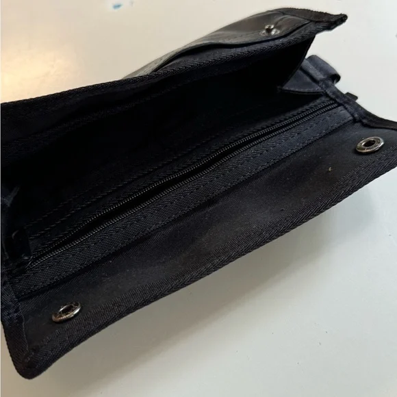 Black Supple Leather Long Wallet Porter High Quality Made In Japan NWOT New - Picture 6 of 11